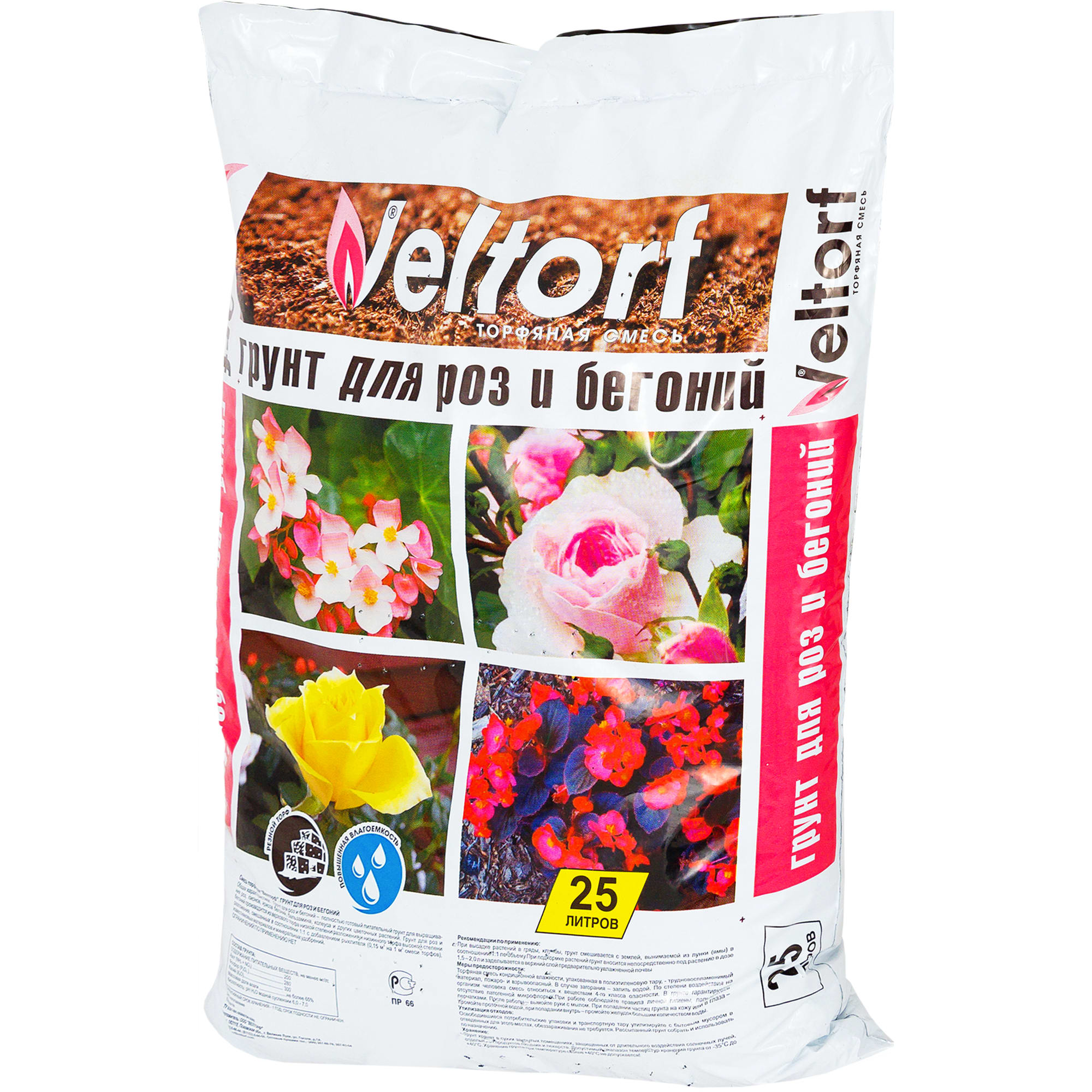 18482239 Грунт для роз и бегоний 25 л Santreyd 