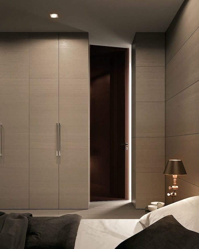 Стеклянная распашная дверь GAROFOLI Bisystem ARCH-00060514 - Вид №8