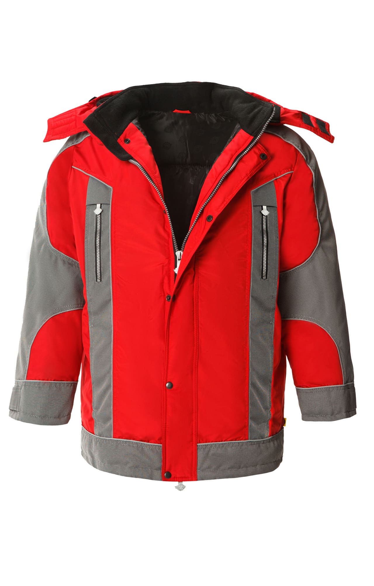 63119 Куртка "Ультра" зимняя красная  Зимняя спецодежда  размер 56-58/170-176  - Вид №2