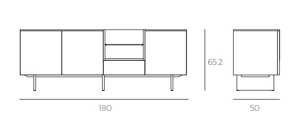 Деревянный шкаф с распашными дверями Guzzini & Fontana JACKIE ARCH-00076811 - Вид №2