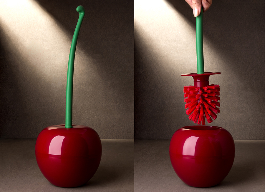 Ёршик туалетный Cherry Qualy QL10120RD - Вид №1