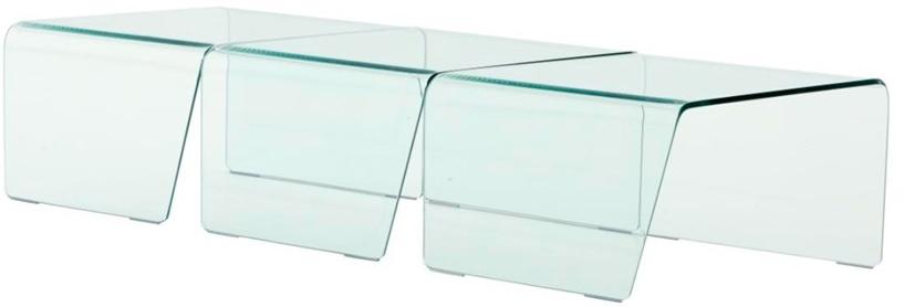 Ligne Roset Низкий стеклянный стол  19960008  - Вид №2