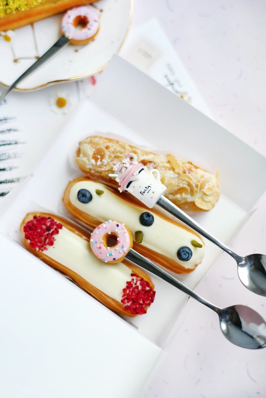 Чайная ложка "Пончик и конфетти" розовая JULS SMALL BAKERY  335358 Розовый Santreyd  - Вид №2