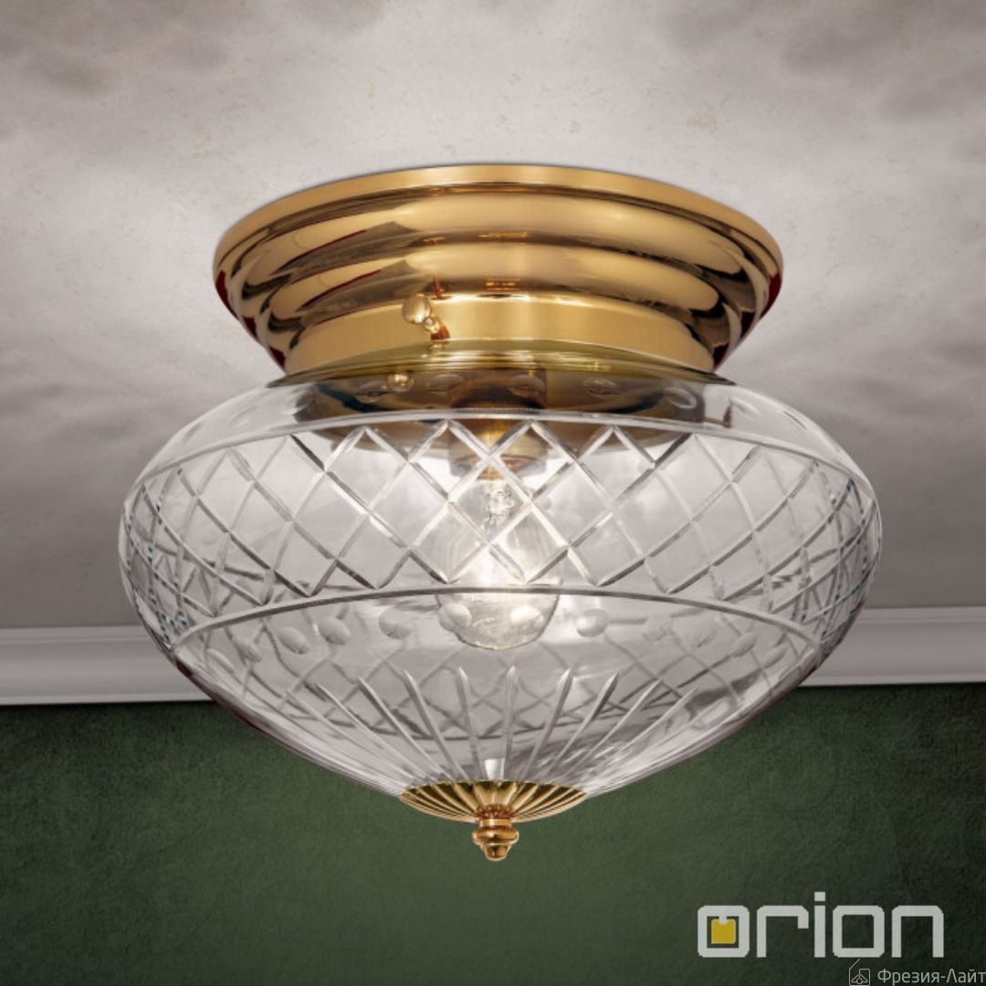 Orion DL 7-262 gold/416 klar-Schliff потолочный светильник ADELE 97891