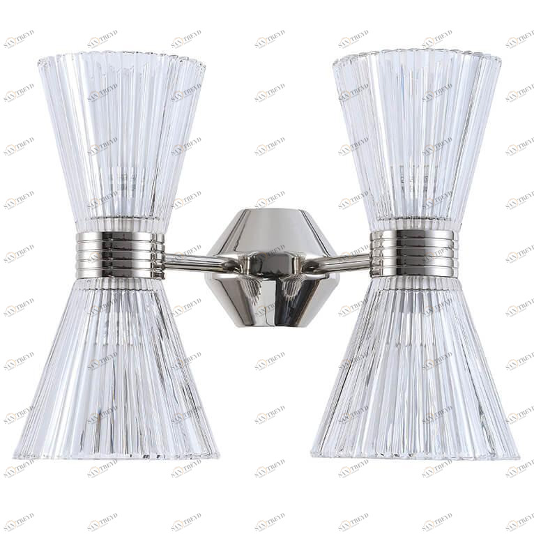Бра настенное серебристо-белое Newport Nickel 3612 NEWPORT ОРИГИНАЛЬНЫЕ 00-3888957 Белый;серебро 