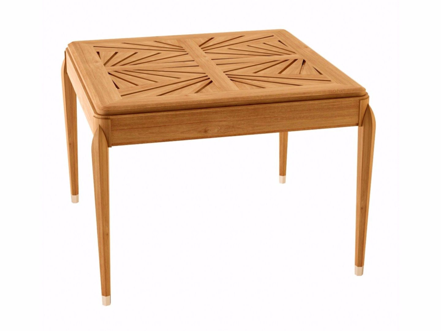 Квадратный стол из тикового дерева ASTELLO ARCH-00026870