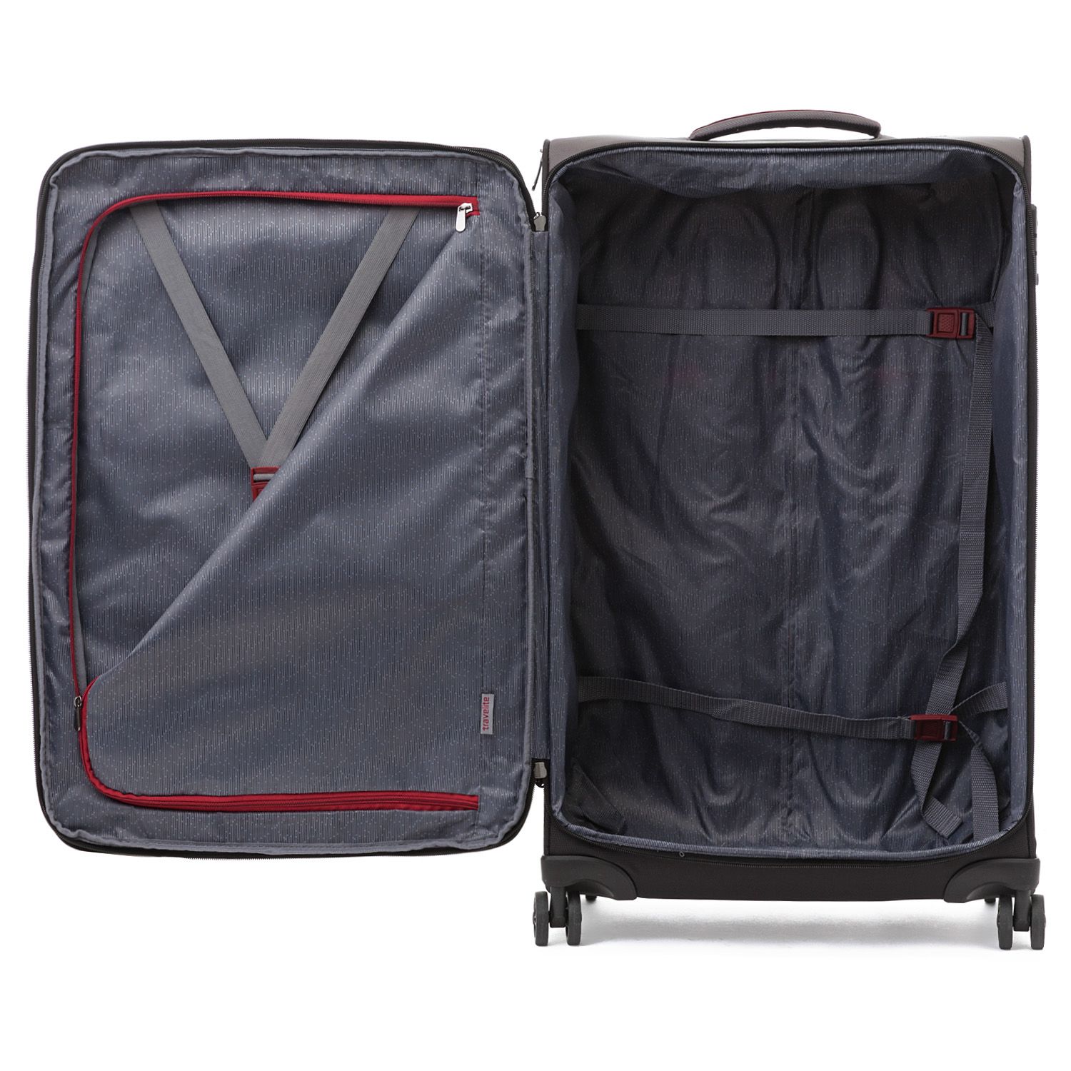 83349-01 Чемодан 4-Wheel Trolley L Exp Travelite Stream - Вид №1