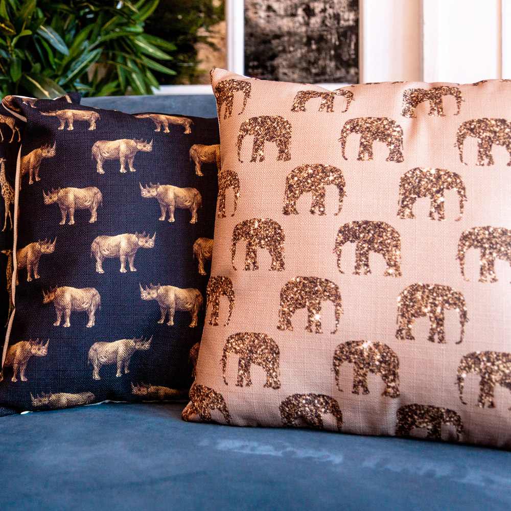 5115147 Интерьерная подушка «Группа слонов» (искра) Object Desire  - Вид №7