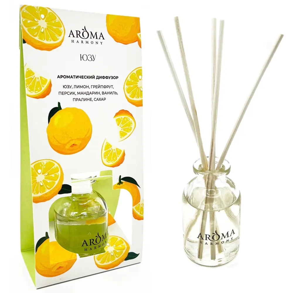 Ароматический диффузор Aroma Harmony Юзу 30 мл STLM-2102091 - Вид №1