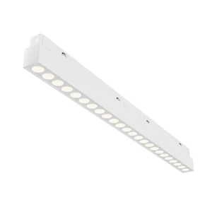 Трековый светильник линейный Voltega Points Twist светодиодный 24 Вт магнитный цвет белый теплый белый свет