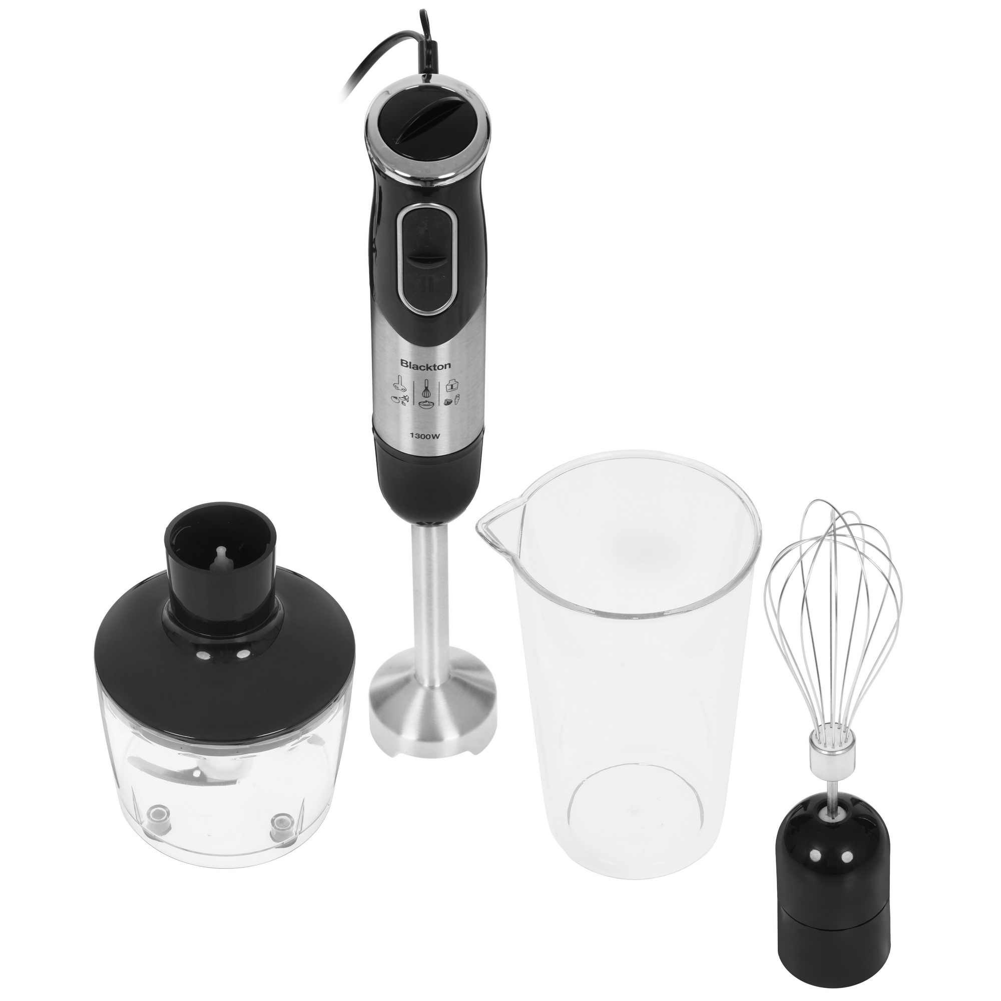 5356065 Блендер погружной Blackton Bt HB1233SS черный STDN-0051786