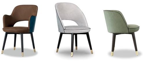 BAXTER Кожаное кресло Colette sun-id-1412941 - Вид №1