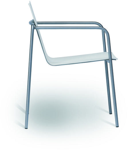 FISCHER MÖBEL Штабелируемый садовый стул с подлокотниками Taku sun-id-1410361 - Вид №7