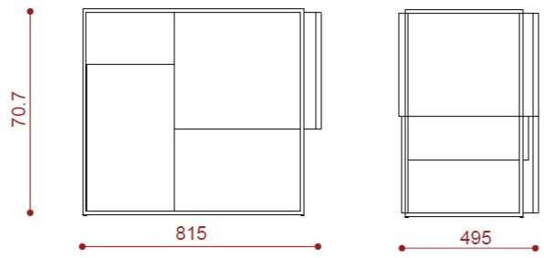 Moca Лаковая прикроватная тумбочка sun-id-1510765 - Вид №1