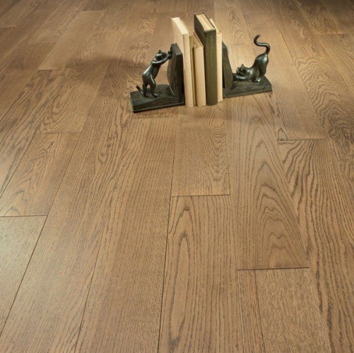 Инженерная доска Coswick Бражированная Шабо 127мм Шелковое Масло Дуб Селект с брашью (Текстурированная) 600…2100х127 мм 11541259 - Вид №3