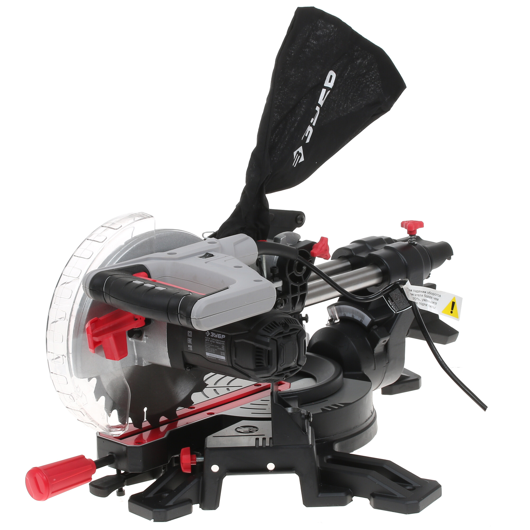 Торцовочная пила  Зубр ЗПТ-210-1600ПЛ 8103324 STDN-0068618 - Вид №1