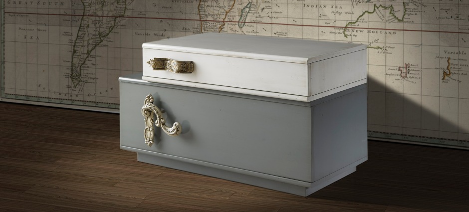 008807 Тумбочка большая Lola Glamour London Santreyd - Вид №1