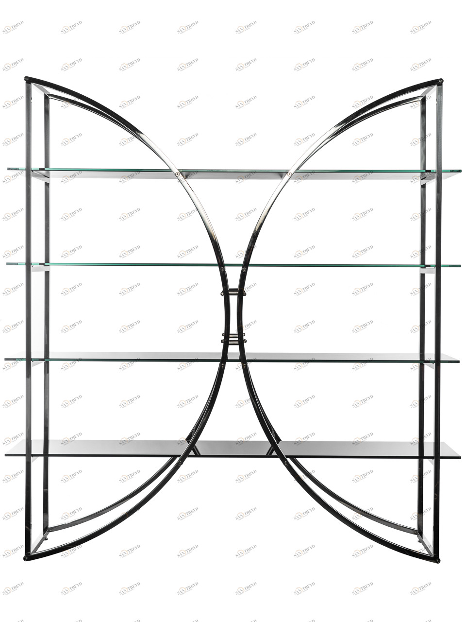 Стеллаж металлический черный Pavimento ДОМАШНЯЯ ОБСТАНОВКА SKY 045148 Черный Santreyd