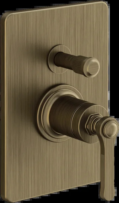 Смеситель для душа 65079 713 Gessi Venti20 СТАРИННАЯ ЛАТУНЬ