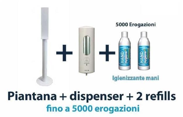 TALIN Держатель диспенсера для дезинфицирующего средства для рук totem Leap Ma01 - Вид №2