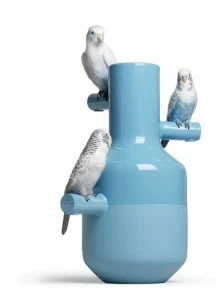 Lladró Фарфоровая ваза The parrot party 01007850