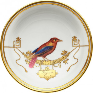 10647865 Richard Ginori Тарелка для фруктов 14 см Volie're Tangara du Canada Фарфор
