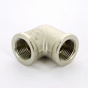 Угол В никелированный TIEMME 3/8"