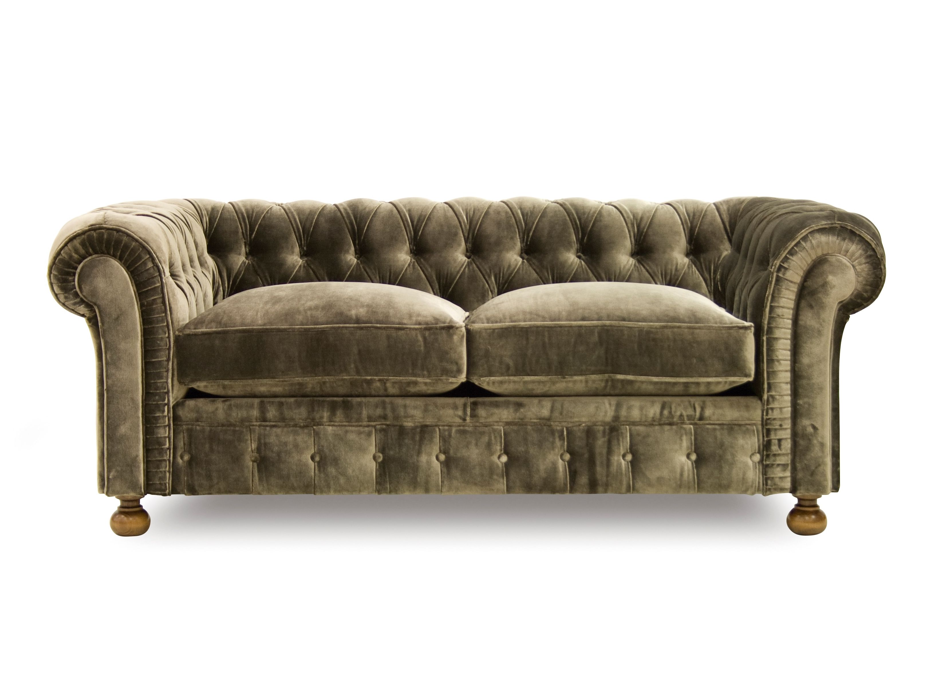 2-местный бархатный диван capitonné CREARTE COLLECTIONS Chesterfield Classic Origins ARCH-00036895