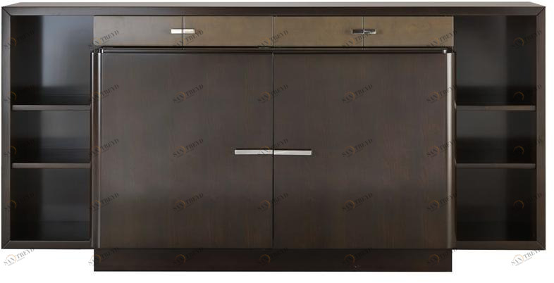 SELVA Комод деревянный с распашными дверцами с ящиками Gatsby 7644