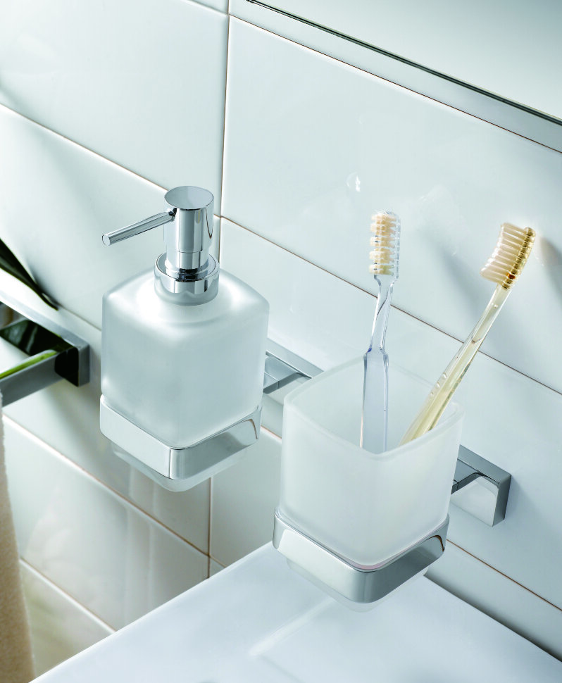 11921A Дозатор подвесной цвет хром LANGBERGER ALSTER - Вид №2