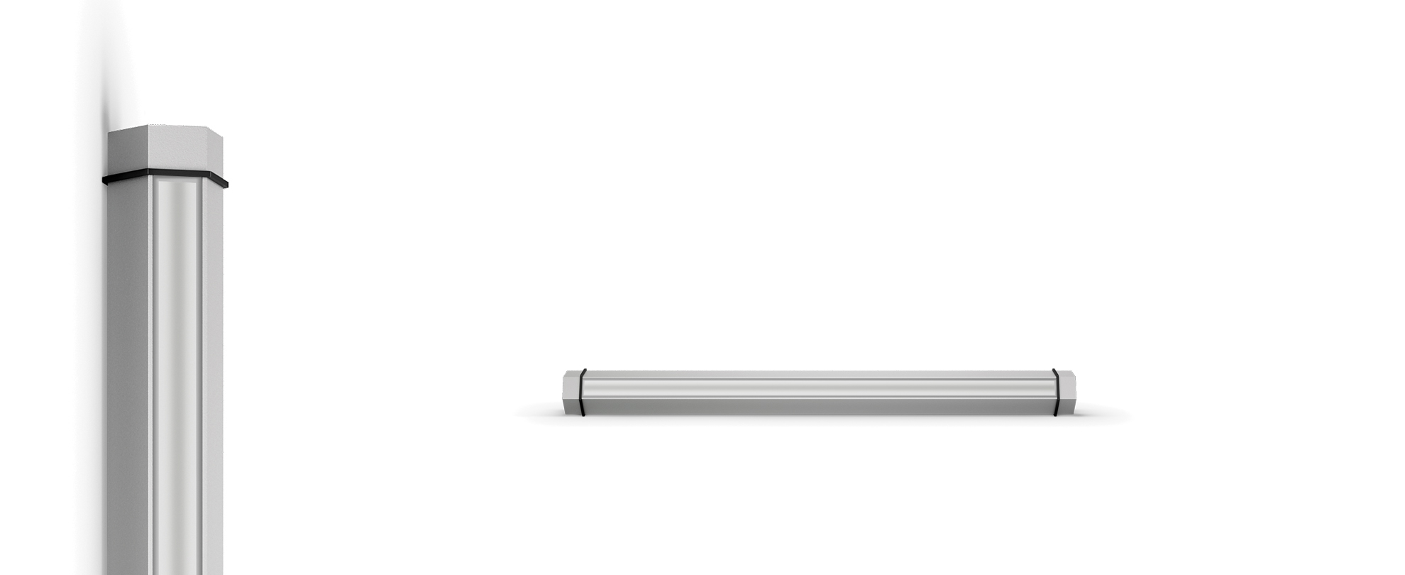 8486666 Мобильный светильник Platek ESAGONO  ESAGONO 1200 mm - LED 4000K diffuse  - Вид №1