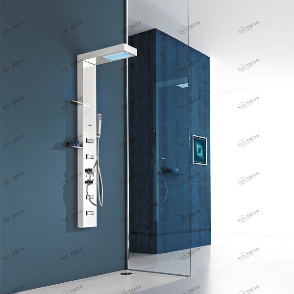 Душевая колонна Light с хромотерапией 4LHA2N0 Gruppo Geromin