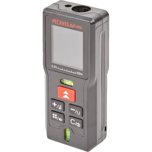 Дальномер лазерный Ресанта ДЛ-60 с дальностью до 60 м
