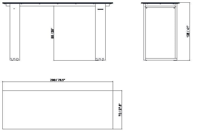Прямоугольный садовый стол из тикового дерева MAMAGREEN Aiko ARCH-00039349 - Вид №4