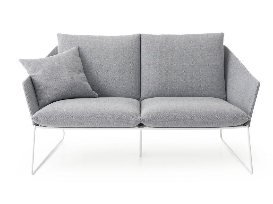 2-местный тканевый съемный садовый диван Saba Italia Нью-Йорк ARCH-00147192 - Вид №1