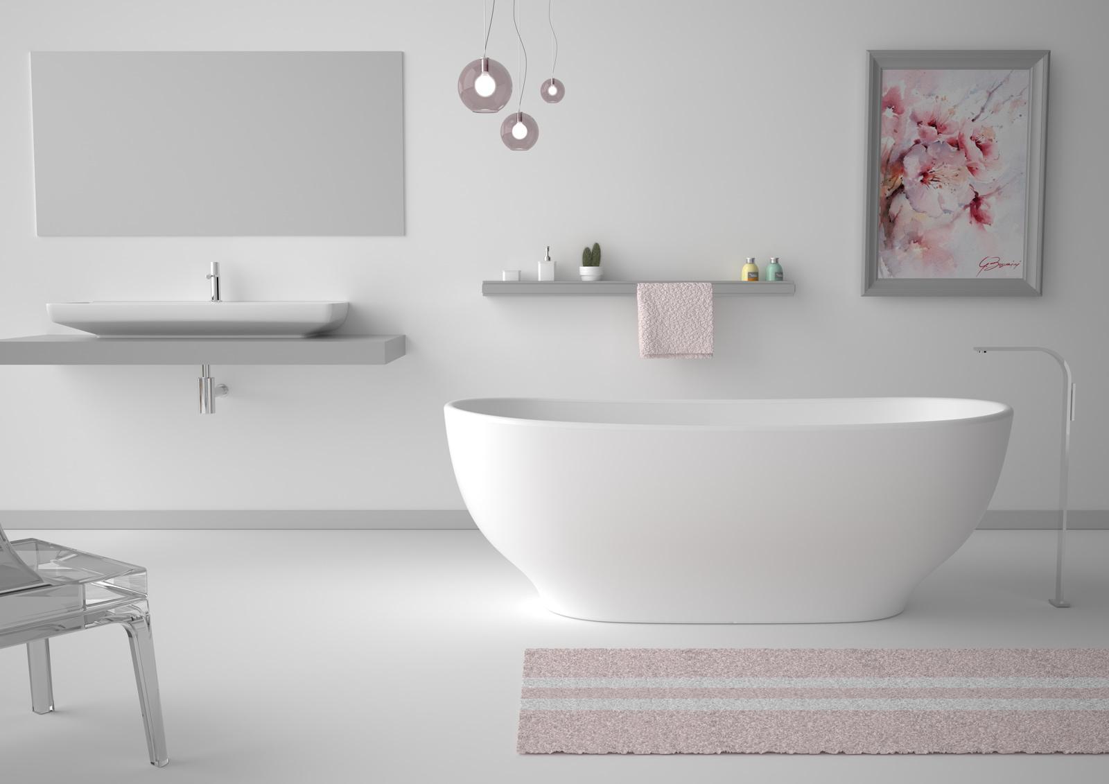 VAMO0 Акриловая ванна отдельностоящая GSG CERAMIC Moon - Вид №1