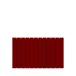 Радиатор секционный Rifar Supremo S50012RAL3011 500/90 12 секций боковое подключение биметалл бордо