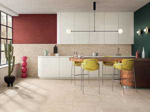 Пол / облицовка керамогранита с эффектом камня