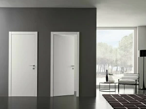 GAROFOLI Распашная лакированная деревянная дверь Design