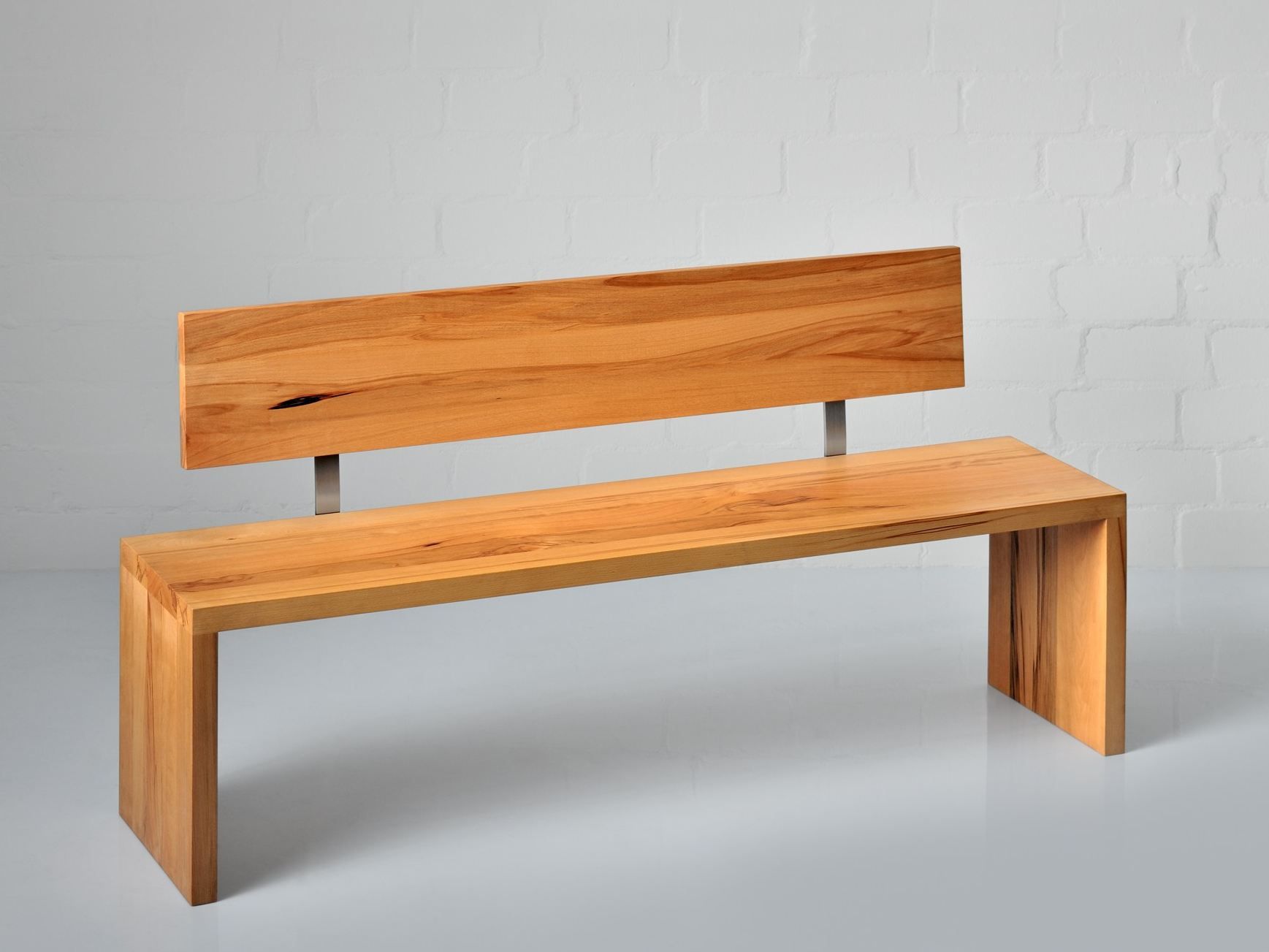 Скамья из массива дерева со спинкой Vitamin Design Mena ARCH-00047627 - Вид №6