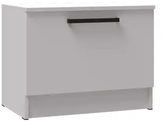 91320791 Шкаф для обуви Микон Кевин 60x46.6x35.5 см 1 полка ЛДСП цвет белый STLM-1087373
