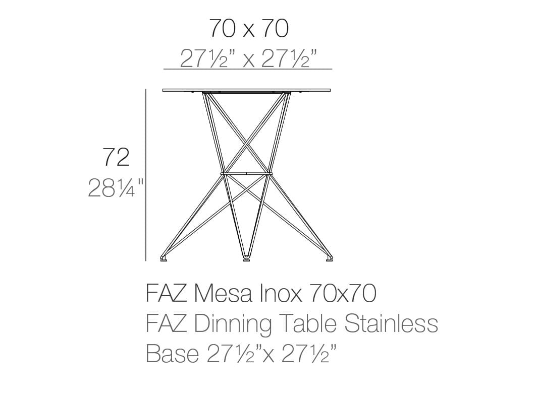 Стол Vondom Faz ARCH-00114383 - Вид №6