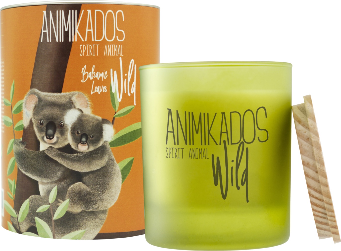 10656788 Ambientair Свеча ароматическая Wild Koala Бальзамические листья 40 ч Воск 