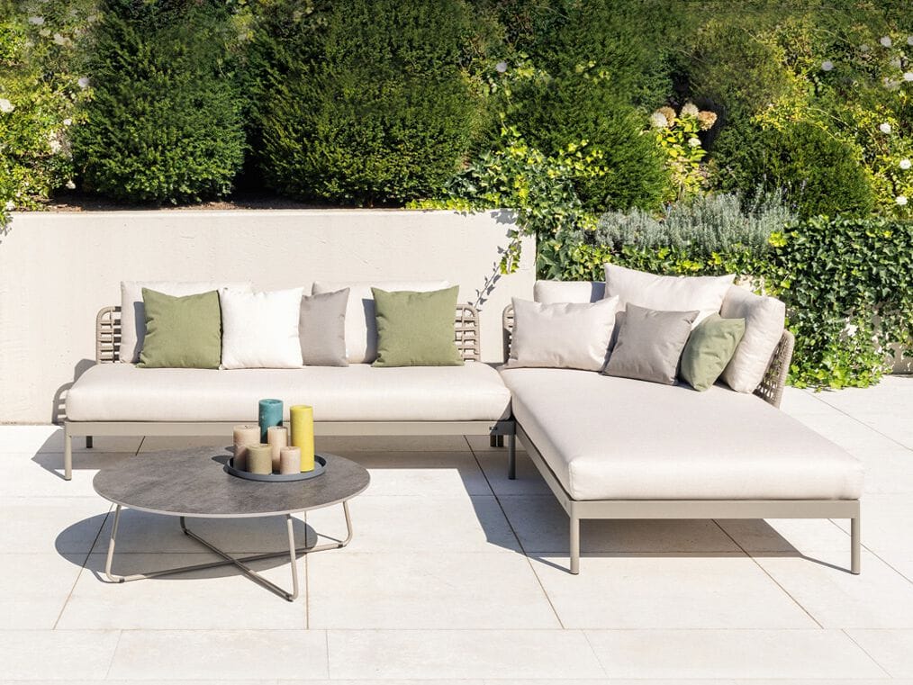 Садовая скамейка в Sunbrella® FISCHER MÖBEL Kairos ARCH-00062030 - Вид №3