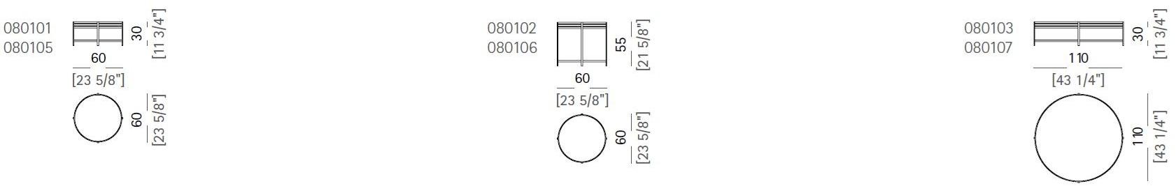 Arketipo Сервисный столик из латуни sun-id-1470997 - Вид №4