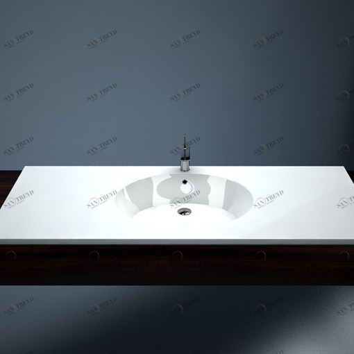 256 Накладная раковина под столешницу  овальная Esse 