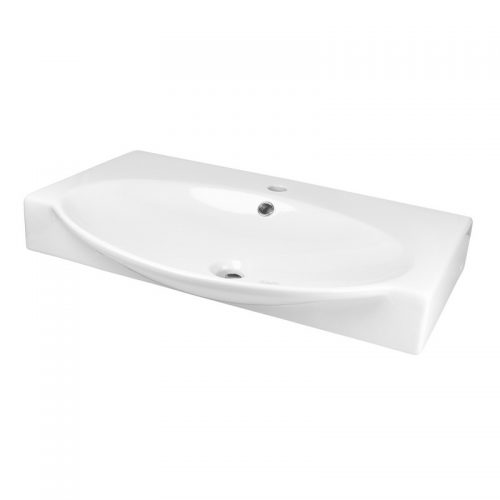 10394 Подвесная раковина настенная прямоугольная IDRAL 