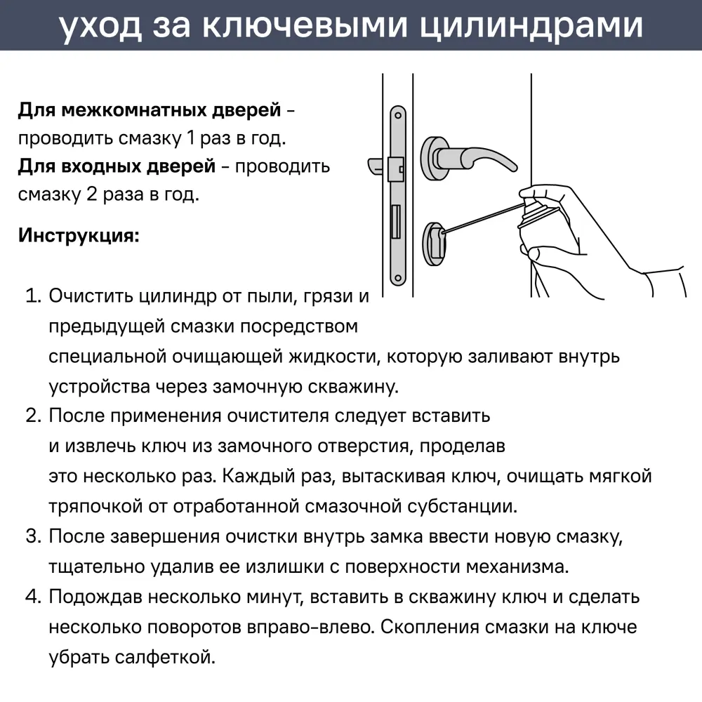 Цилиндр EDS-CYL 50x50 мм ключ/ключ цвет хром EDSON STLM-2031171 - Вид №1