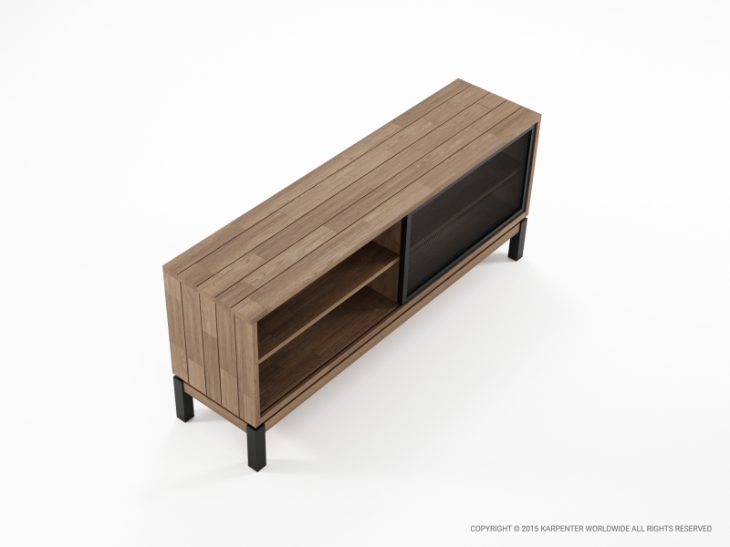 340_682 Комод 2 раздвижные двери 4 отсека Karpenter Color BeBop - Вид №2