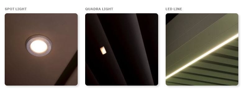 Биоклиматическая беседка с поворотными или убирающимися лезвиями Pratic Hi Pergolas ARCH-00038026 - Вид №8